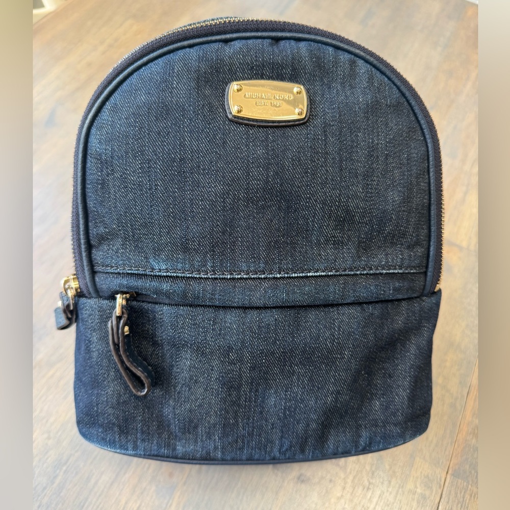 MICHAEL KORS Mini Denim Backpack